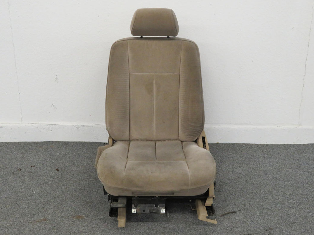Mercedes Benz W140 S-Klasse Sitz vorn links Fahrersitz Velours beige