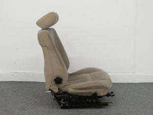 Mercedes Benz W140 S-Klasse Sitz vorn links Fahrersitz Velours beige