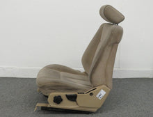 Laden Sie das Bild in den Galerie-Viewer, Mercedes Benz W140 S-Klasse Sitz vorn links Fahrersitz Velours beige